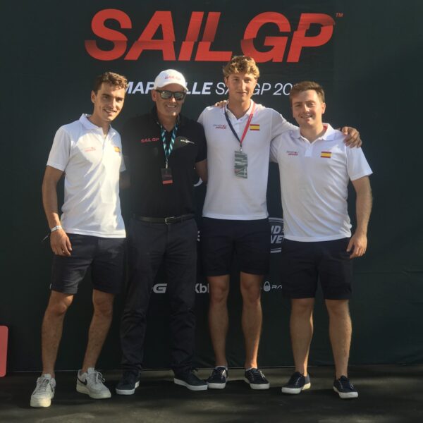 2019_Marseille_SailGP Finals_Meeting Russell Coutts